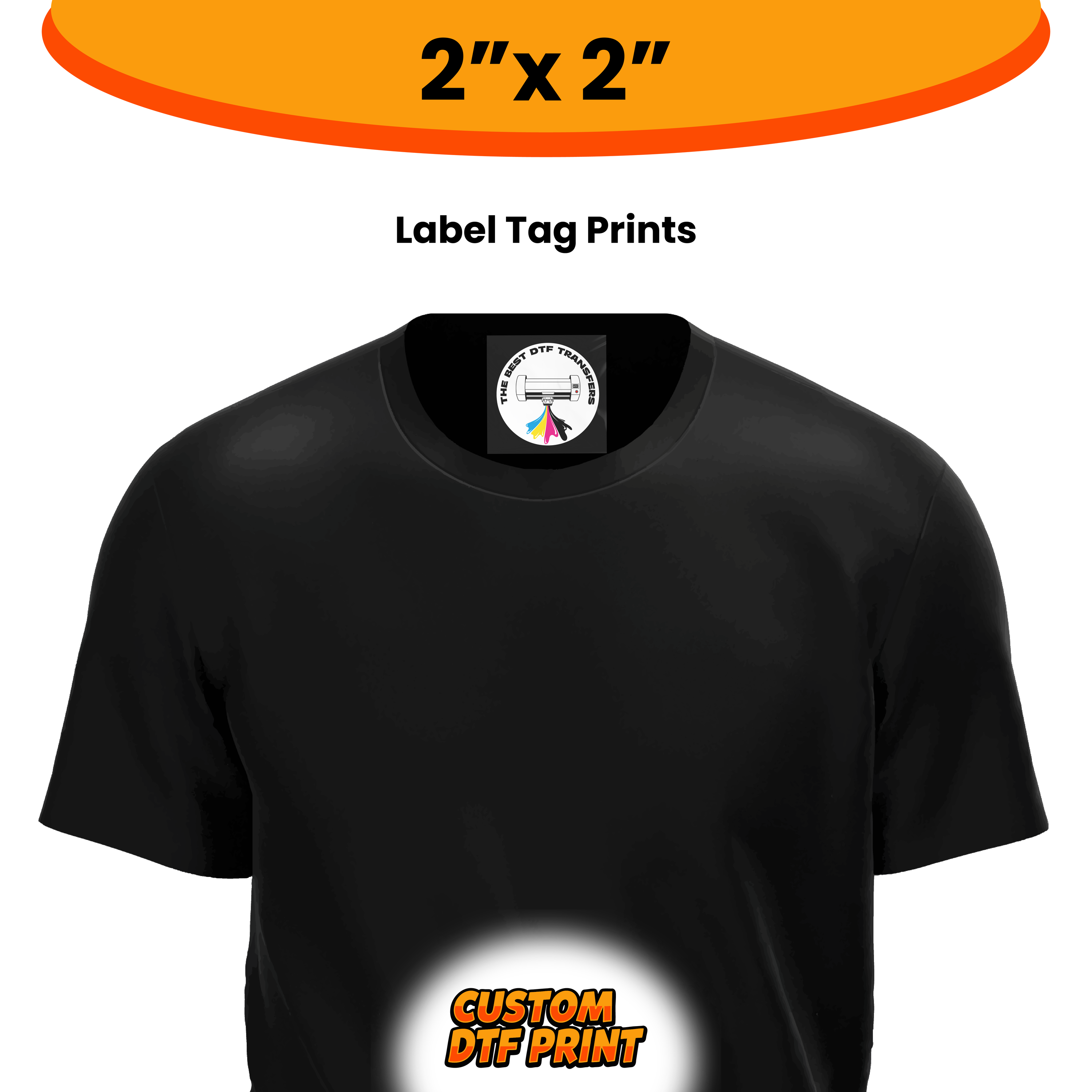 Custom DTF Transfer By Size