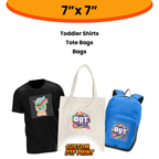 Custom DTF Transfer By Size