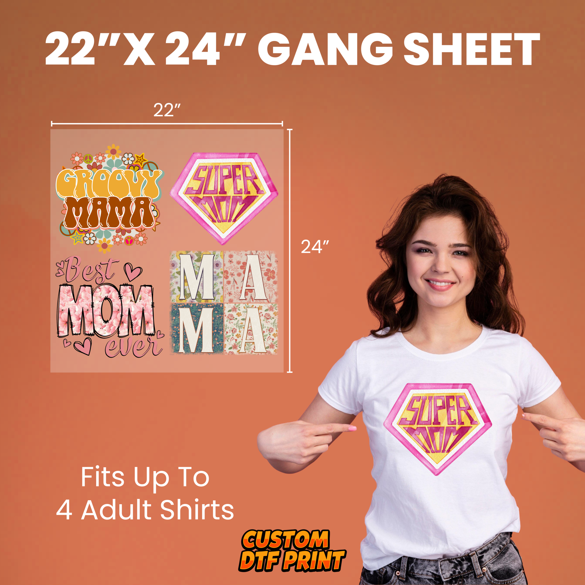 Upload DTF Gang Sheet