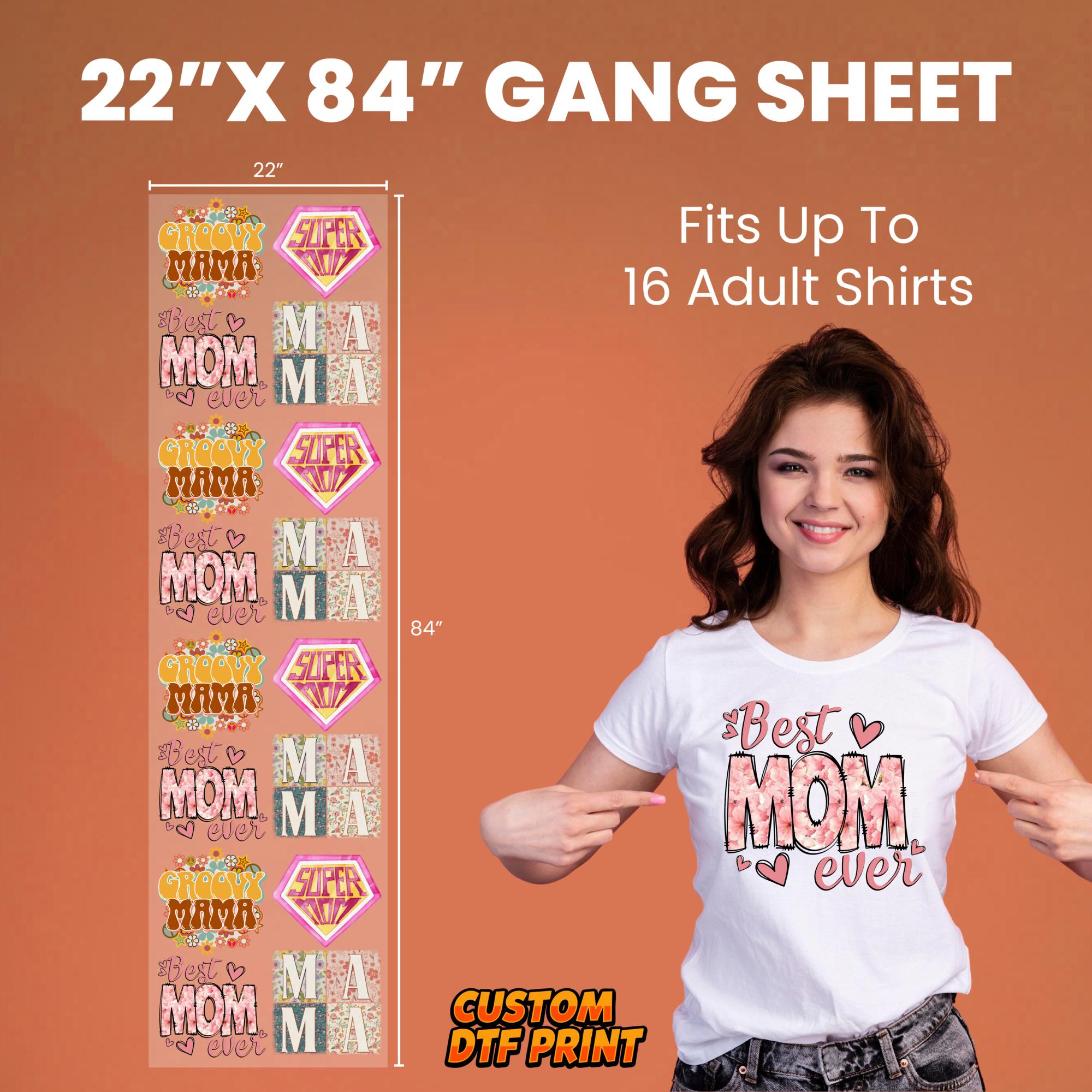 Create DTF Gang Sheet