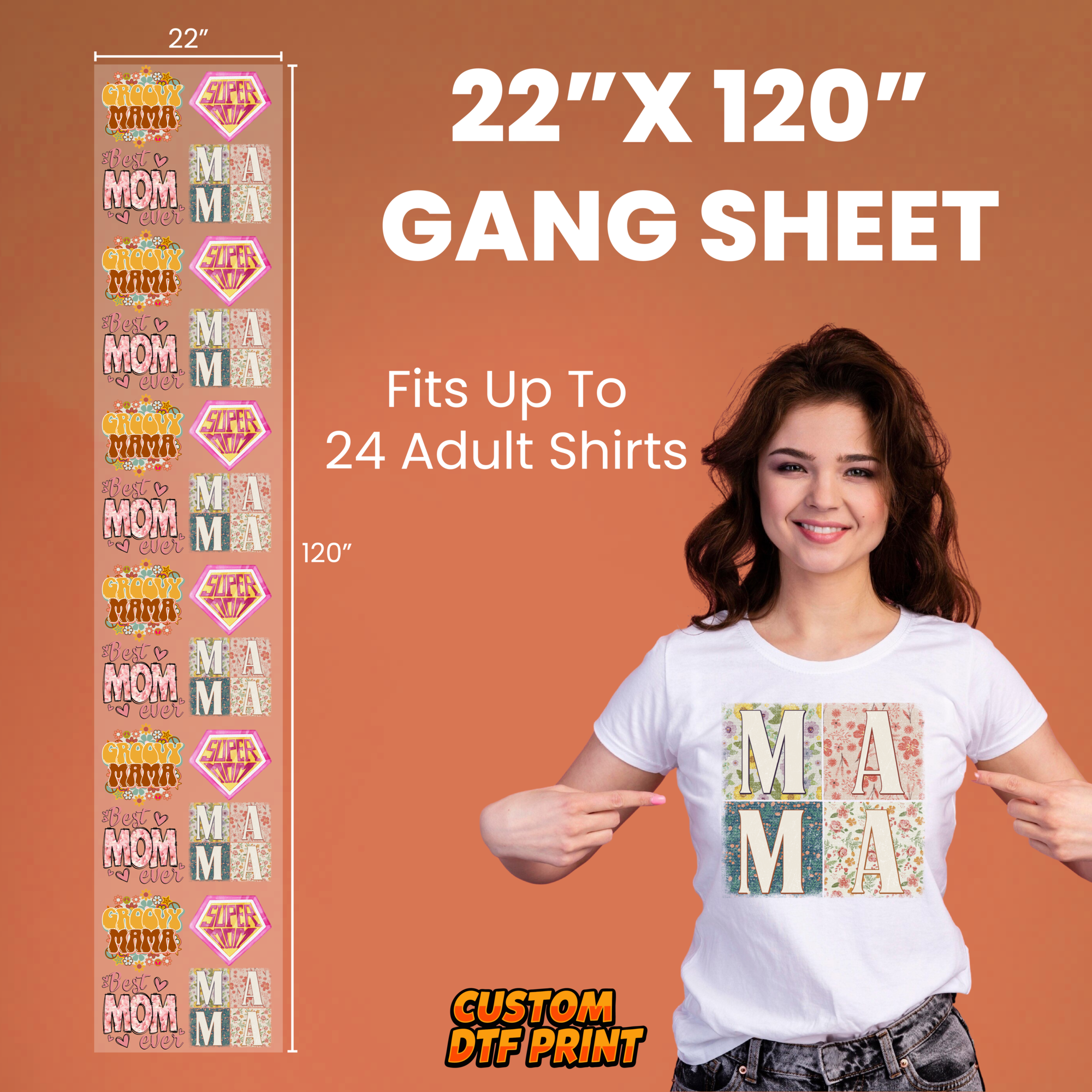 Create DTF Gang Sheet