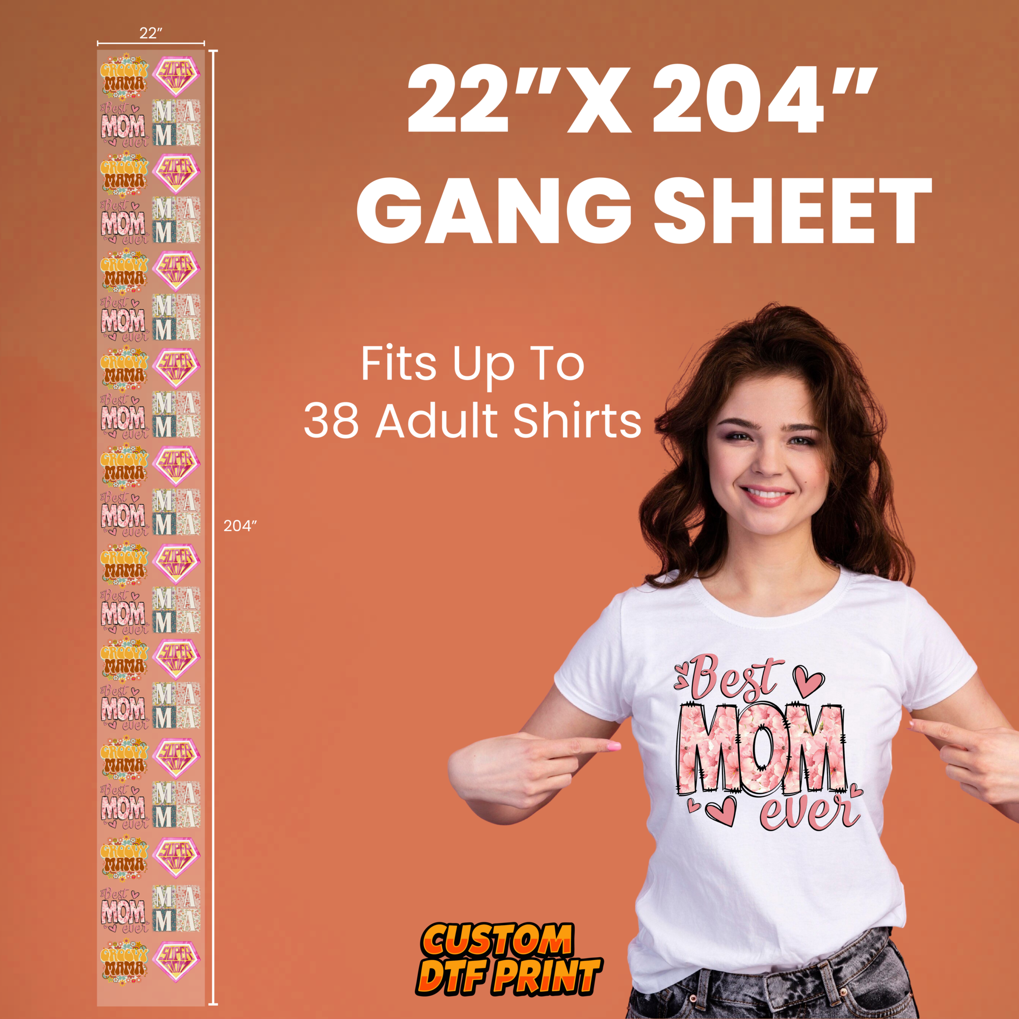 Create DTF Gang Sheet