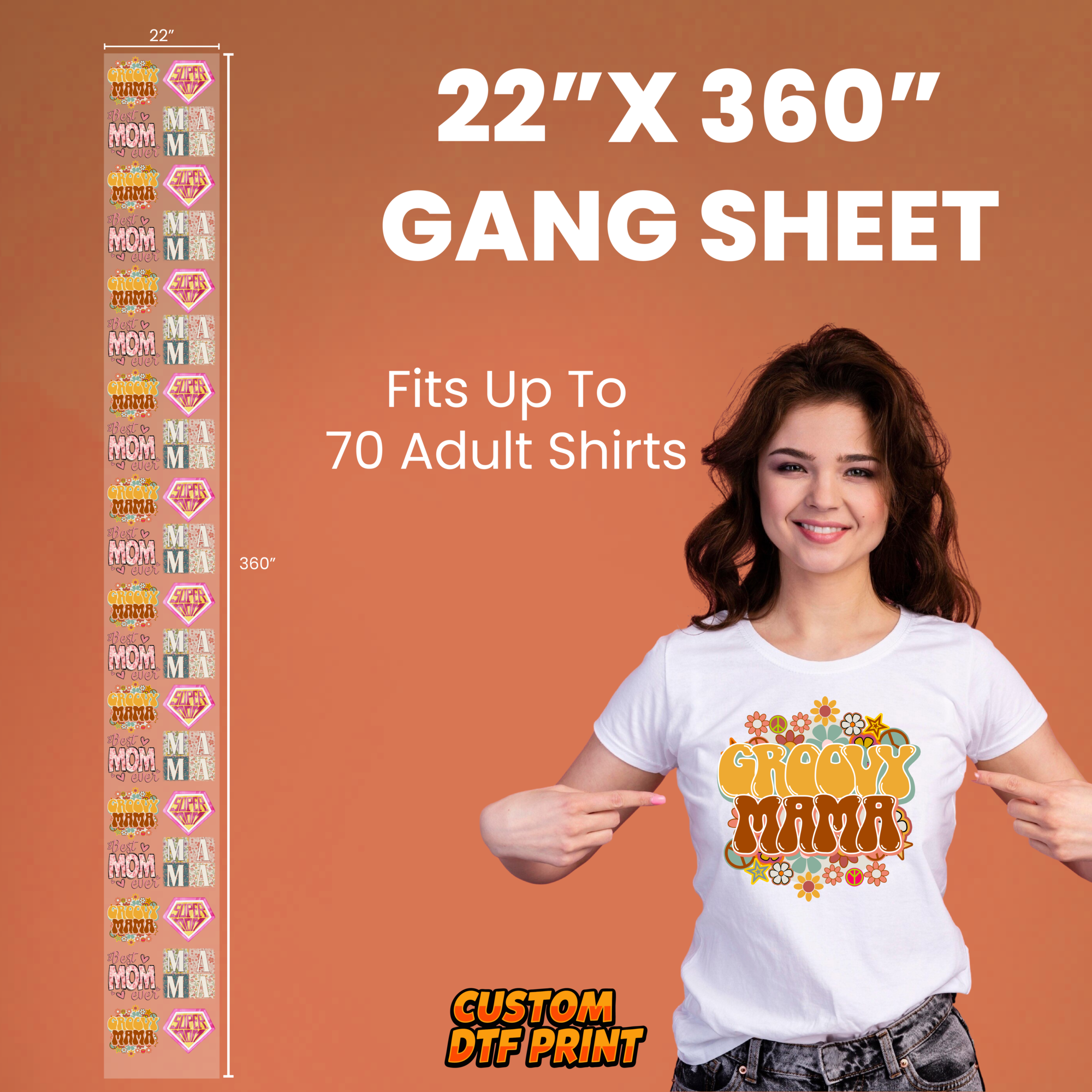 Upload DTF Gang Sheet