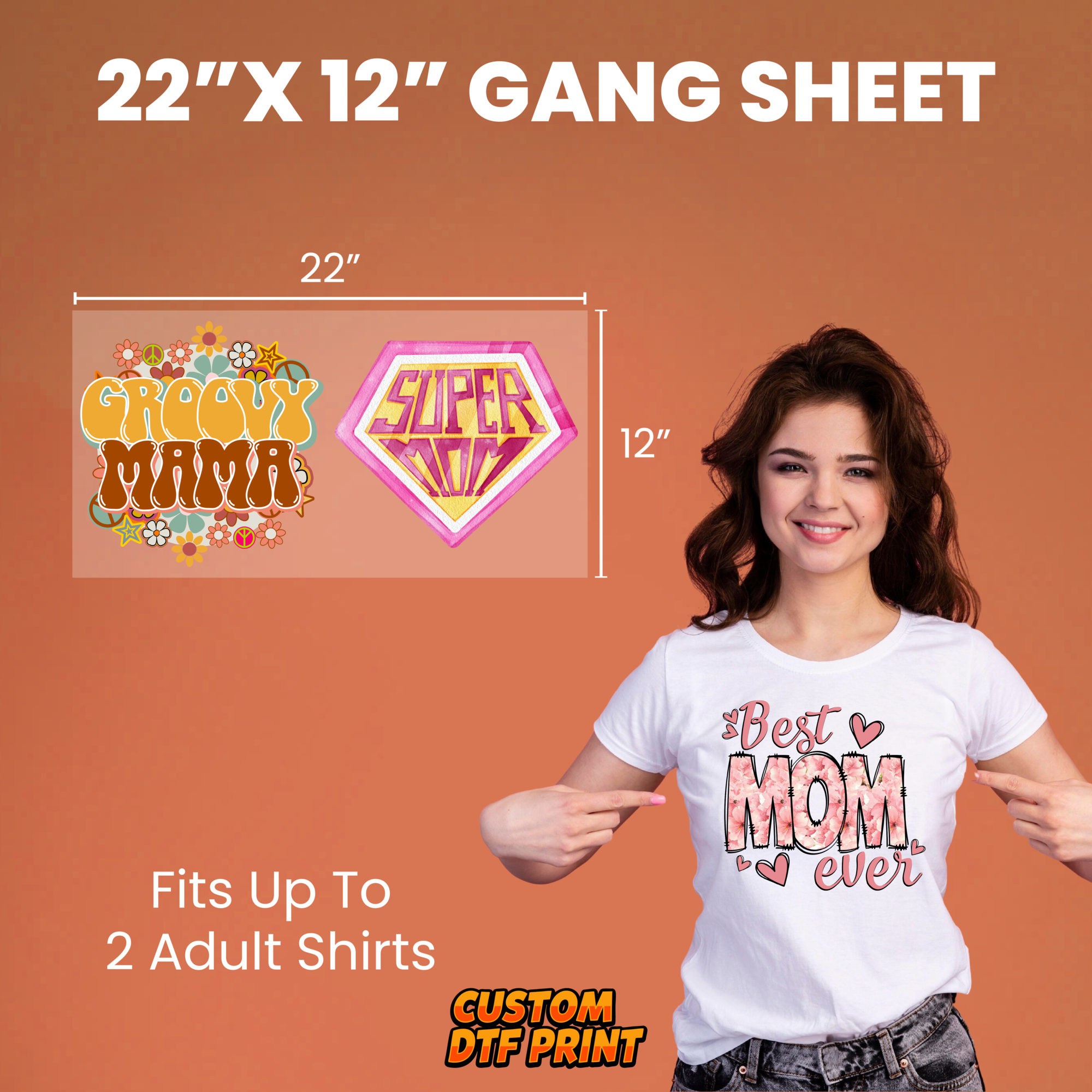 Upload DTF Gang Sheet