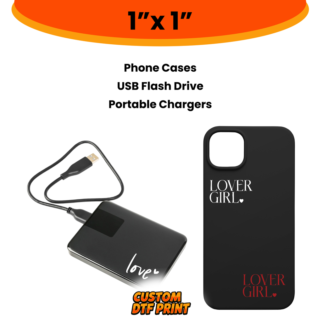 Custom UV DTF Transfer By Size