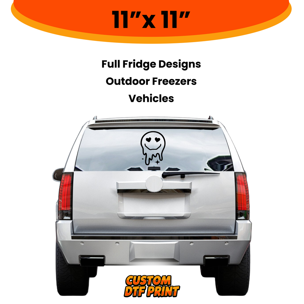 Custom UV DTF Transfer By Size
