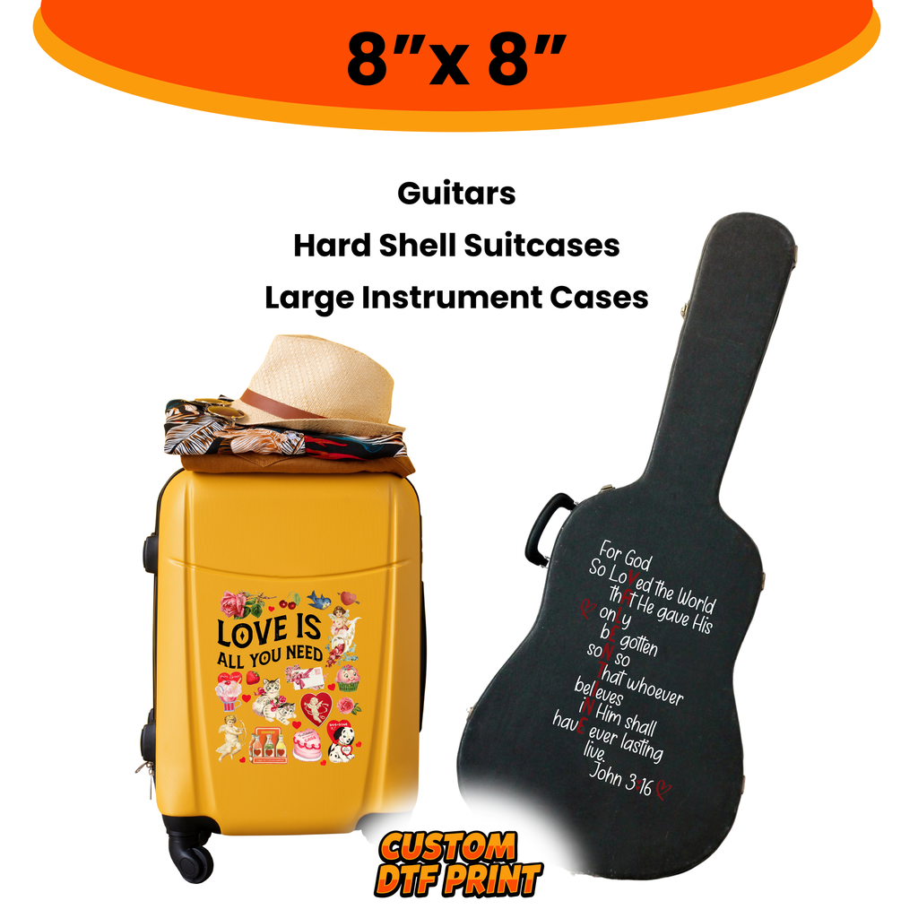 Custom UV DTF Transfer By Size
