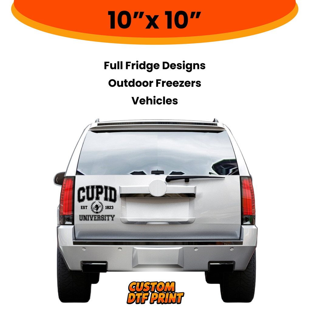 Custom UV DTF Transfer By Size