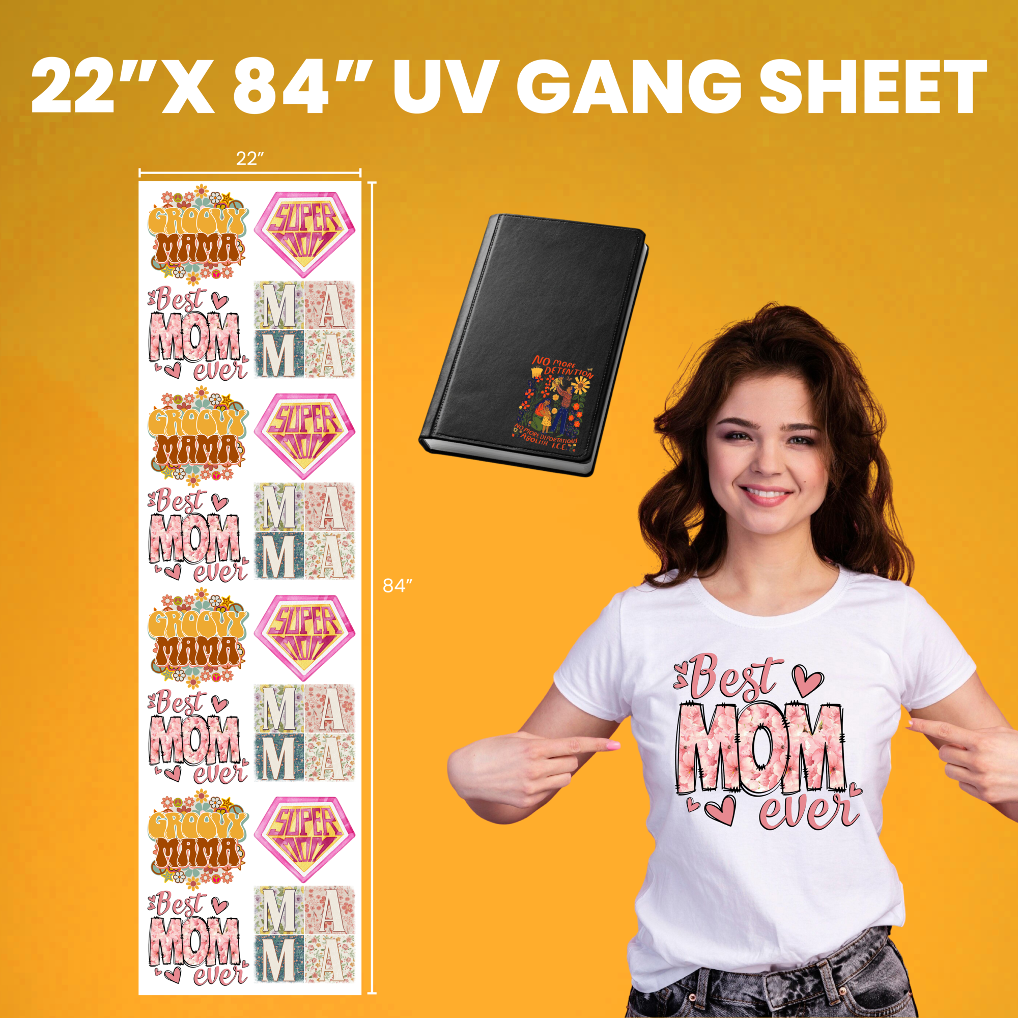 Create UV DTF Gang Sheet