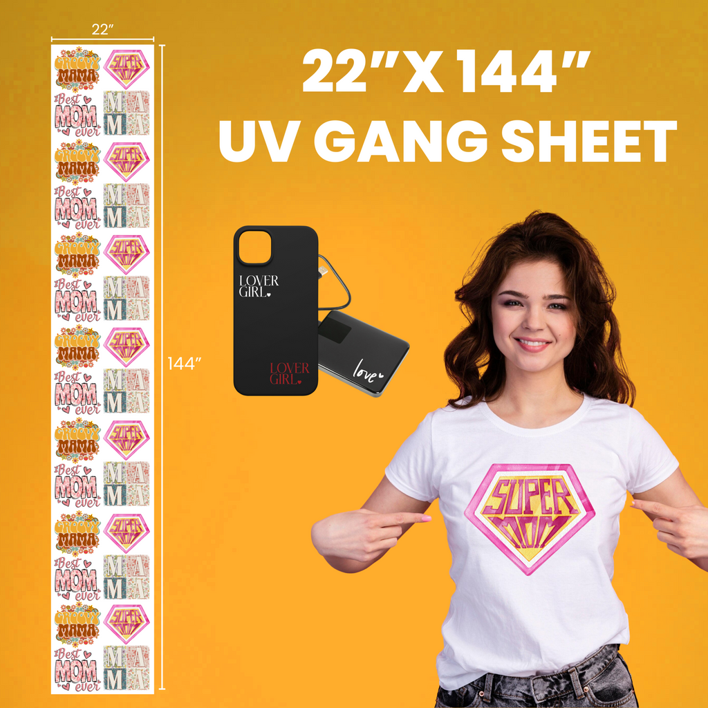 Create UV DTF Gang Sheet