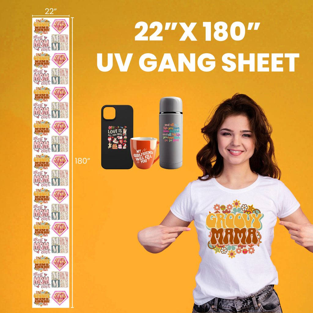 Create UV DTF Gang Sheet