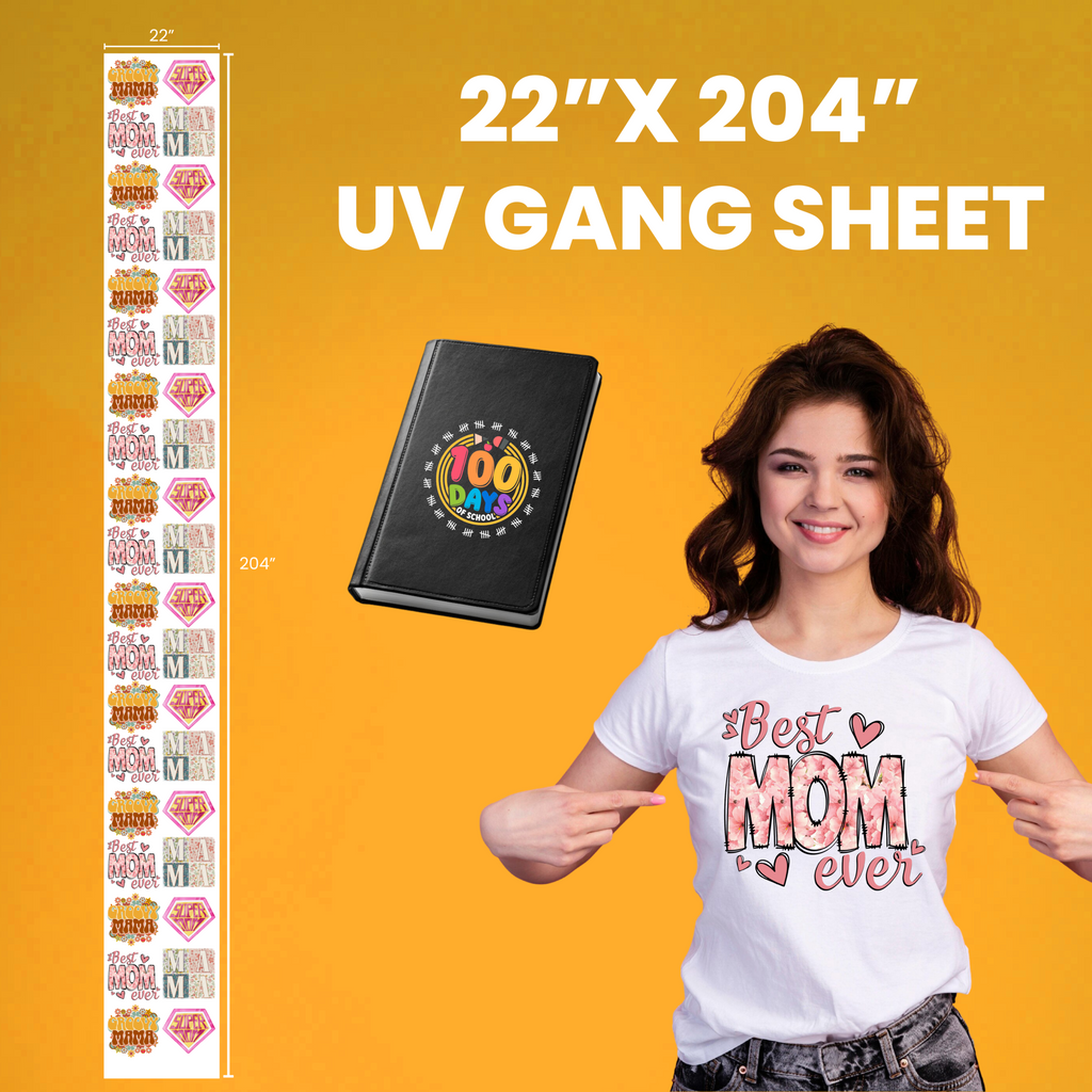 Create UV DTF Gang Sheet