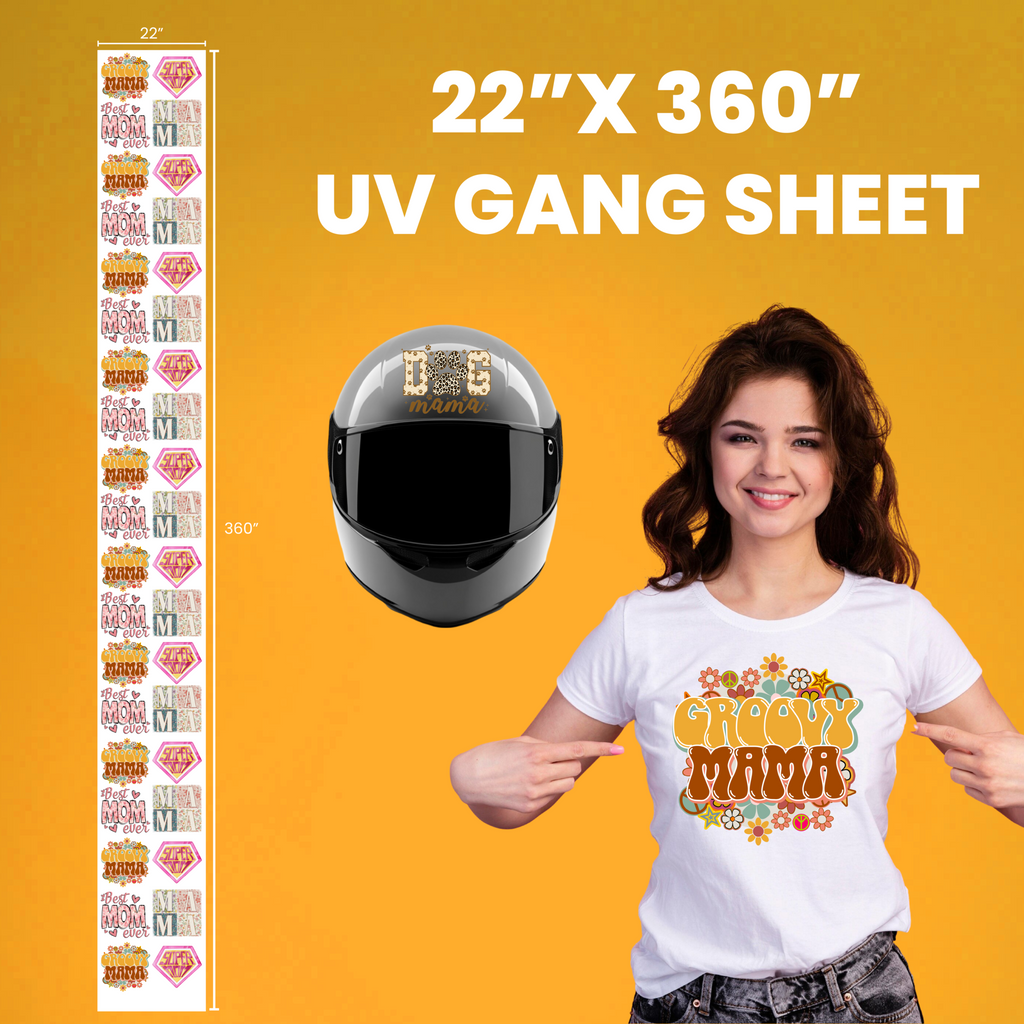 Create UV DTF Gang Sheet
